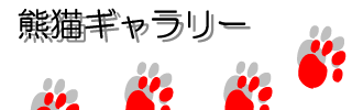熊猫ギャラリー